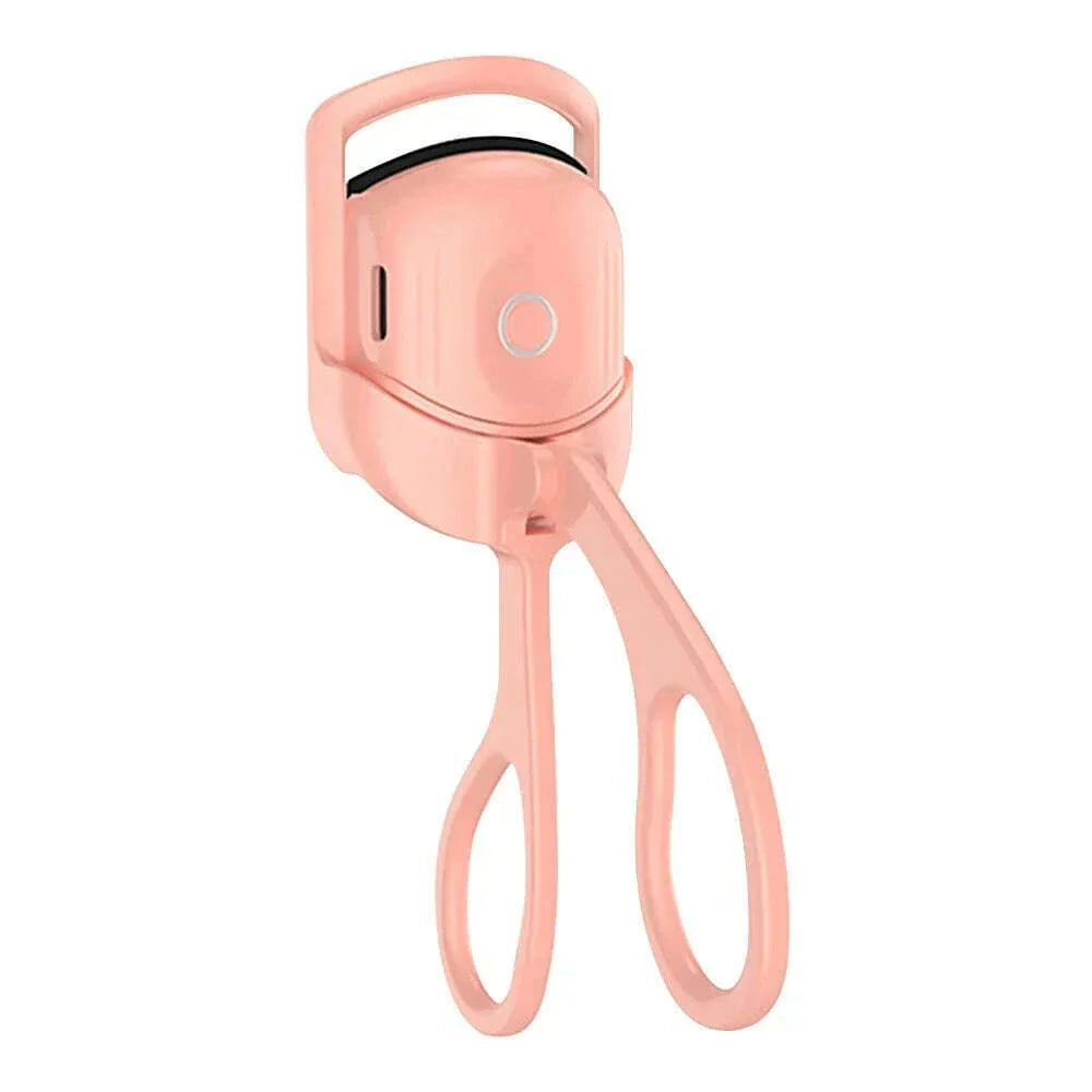 Portable Electric Heated Eyelash Curler Comb Eye Lash Perm Long Lasting Shaping Eyelash Curls Thermal Eyelash Curler Makeup Tool