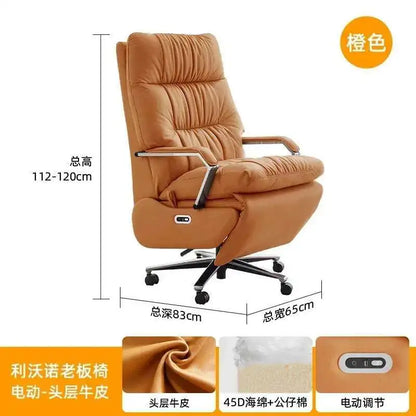 White Nordic Recliner Chair Ergonomic Bedroom Floor Modern Office Chair Working Conference Chaise De Bureau Office...