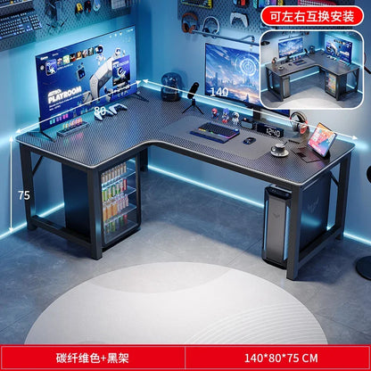 Study Storage Computer Desks Gaming Reading Pc Ergonomic Table Keyboard Notebook Accessories Mesas De Computador Home Furniture - Kimlud