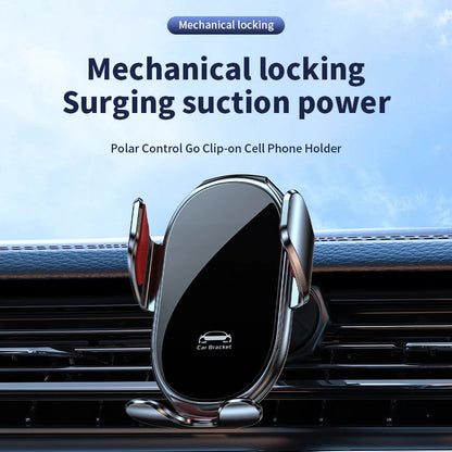 Universal Car Phone Charger Holder 360° Rotation One-handed Operation Mount for Samsung S25 S24 S23 Iphone 17 16 15 14...