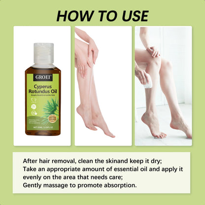Hair Growth Inhibitor Gel Painless Depilatory - For underarms, legs & arms with skin-friendly base oils. Beauty skincare...