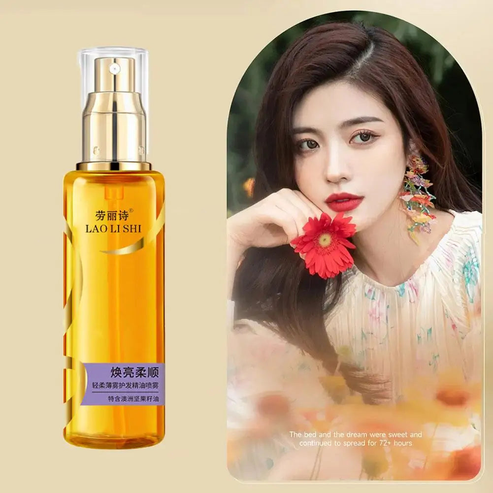 Hair Care Essential Oil Spray  PreveSnt Restlessness  Flexibility  Repair Dry Skin  Hot Dyeing Care  Lingering Fragrance