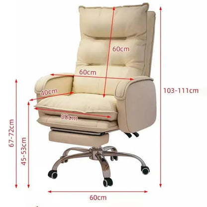 Minimalist Extension Comfy Ergonomic Chair Office Modern Chair Gaming Arm Luxury Rest Cadeira Pads Office Furniture New...