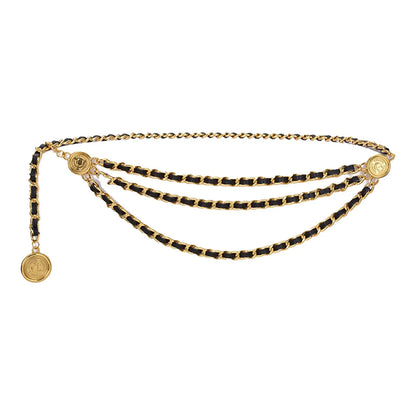 Tassel Waist Chain Belt Multilayer Accessories Retro Delicate for Women Dresses Wedding Bridal Belt Female Jewelry Body Chain