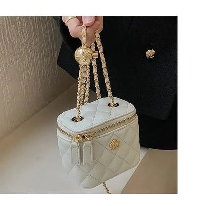 2024 new mini shoulder bag Camellia lingeries chain box small bag for women shoulder bag crossbody bag
