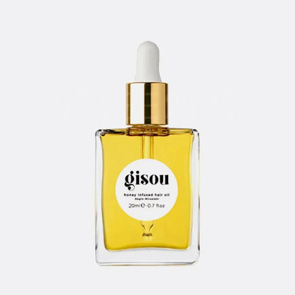 Gisou Honey Infused Hair Oil Travel Size 20/50 ml Enriched With Mirsalehi Honey Improve Dry Hair Long Lasting Essential Care - Kimlud
