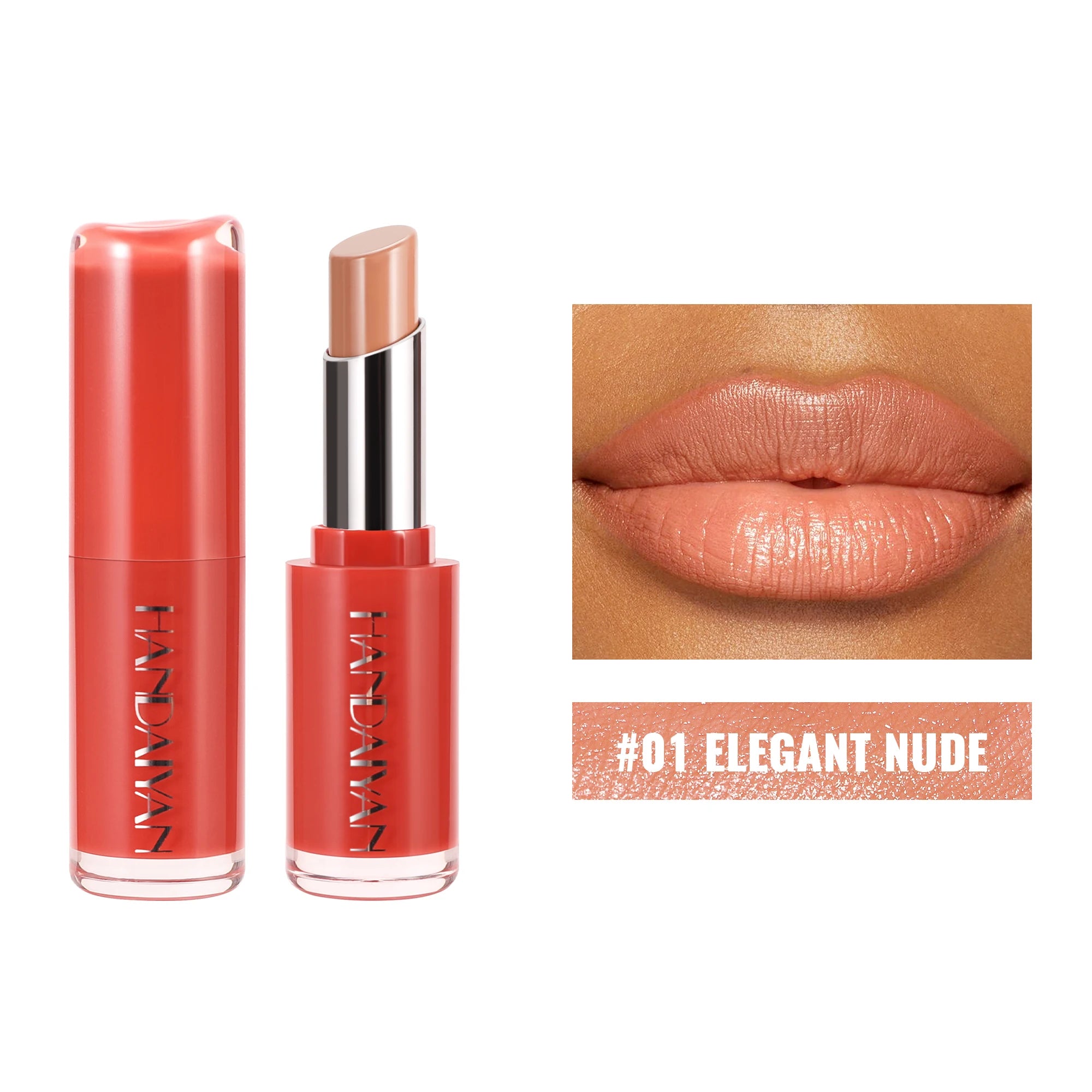 Velvet Matte Lipstick 8 Colors Long Lasting Waterproof Moisturizing Non Stick Lip Makeup For Daily Natural Look - Kimlud