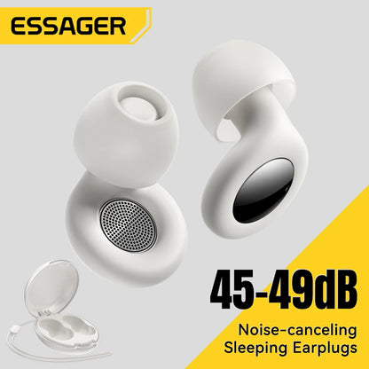 ESSAGER Noise Cancelling Ear Plugs for Sleeping Soft Silicone Sleep Earplugs Noise Reduction Earbuds for Sleep Work Study Travel - Kimlud