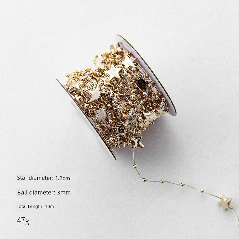 Christmas Tree Led Pendant Gilding Ribbon Christmas