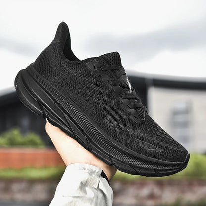 Men's Running Shoes Luxury Shoes Couple Outdoor Sneakers Cushioning Breathable Mesh Off-road Trainer Shoes Race Non-Slip...
