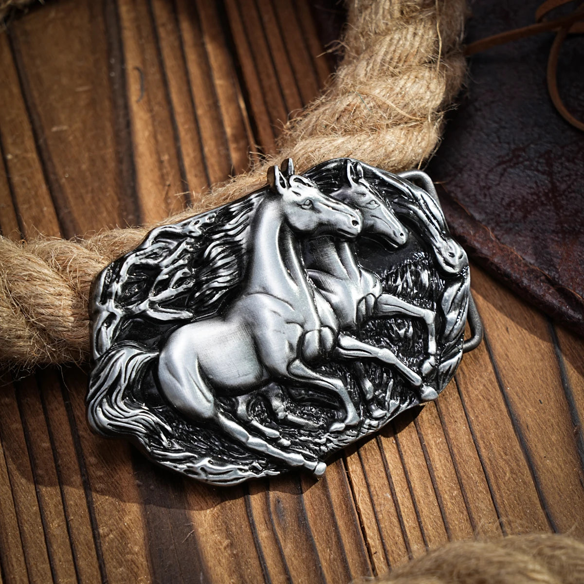 Western Belt Buckle Initial Vintage-Cowboy Rodeo Silver Large Belt Buckle for Men Women | Kimlud Mid Range Western