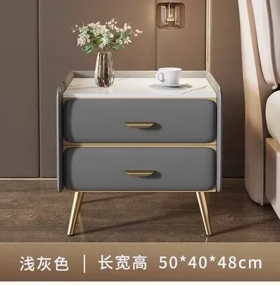 B Girl Nordic Aesthetic Double Bed Storage Multifonction Modern King Double Bed Leather Smart Cama Matrimonial Bedroom Furniture