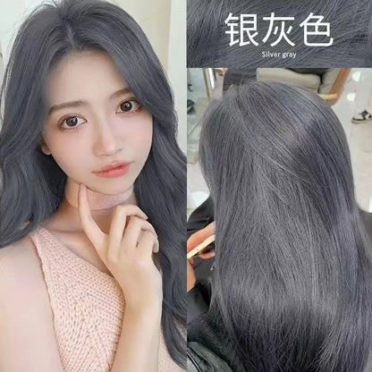 Mokeru Natural Fast Coloring Argan Oil For Hair Dark Brown Argan Speedy Hair Color Shampoo for Gray Hair Dye Shampoo |...