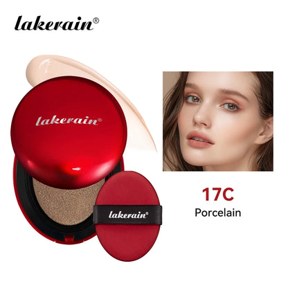 Sunscreen Cushion Foundation Fit Cushion Foundation Full Coverage Waterproof Long-lasting Concealer Long-lasting Makeup...