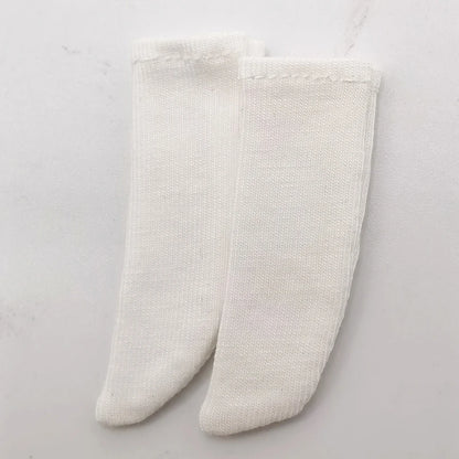 For Blythe Doll Socks Black White Pink Candy color Socks for Ob24 Ob22 Azone Doll Long Stockings - Kimlud