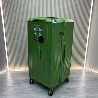 Large Size Suitcase with Five Wheels Brake Luggage Carrier 28 inch PC Material Cabin Trip Suitcase TSA Lock 32/36/50 inches