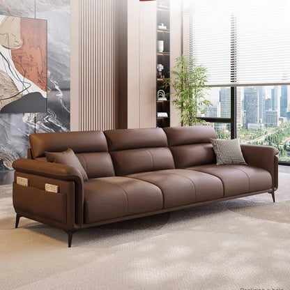 Leather Modern Living Room Sofas Nordic Minimalist Lazy Luxury Living Room Sofas Europe Recliner Woonkamer Banken...