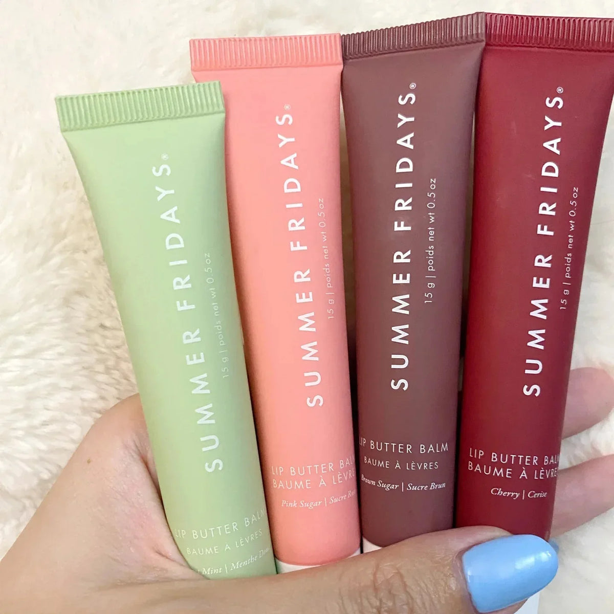 2025 Summer Fridays Lip Balm Hydrating Mirror Lipgloss Lip Vanilla Pink Sugar Coffee Cake Scent Lipstick Transparent Oil Makeup