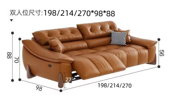 Armrest Loveseat Electric Sofa Waterproof Design Sleeper Recliner Sofa Living Room Apartments Divano Soggiorno Furniture...