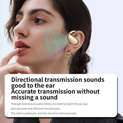 Wireless Translation Earbuds HIFI Bass ENC Noise Reduction 144 Languages Real Time Ai OWS Open Bluetooth 5.4 Headphones...
