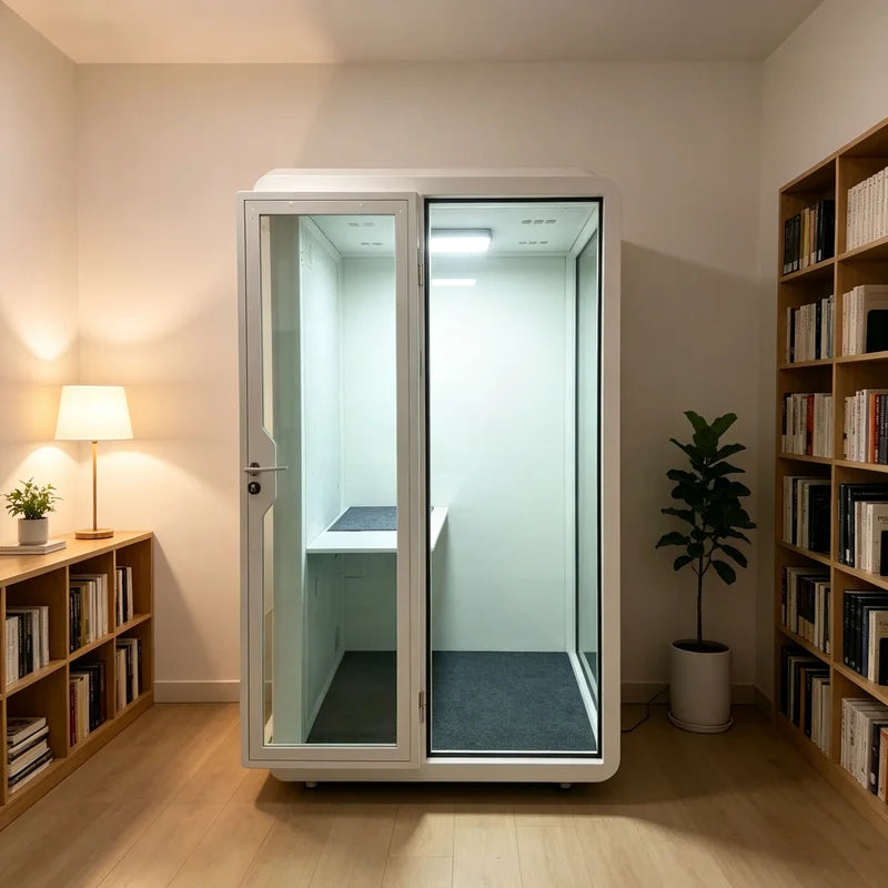 Customized Portable Sound‑Isolated Remote‑Work Booth Indoor Mobile Silent Pod Privacy Home‑Office Study Cabin