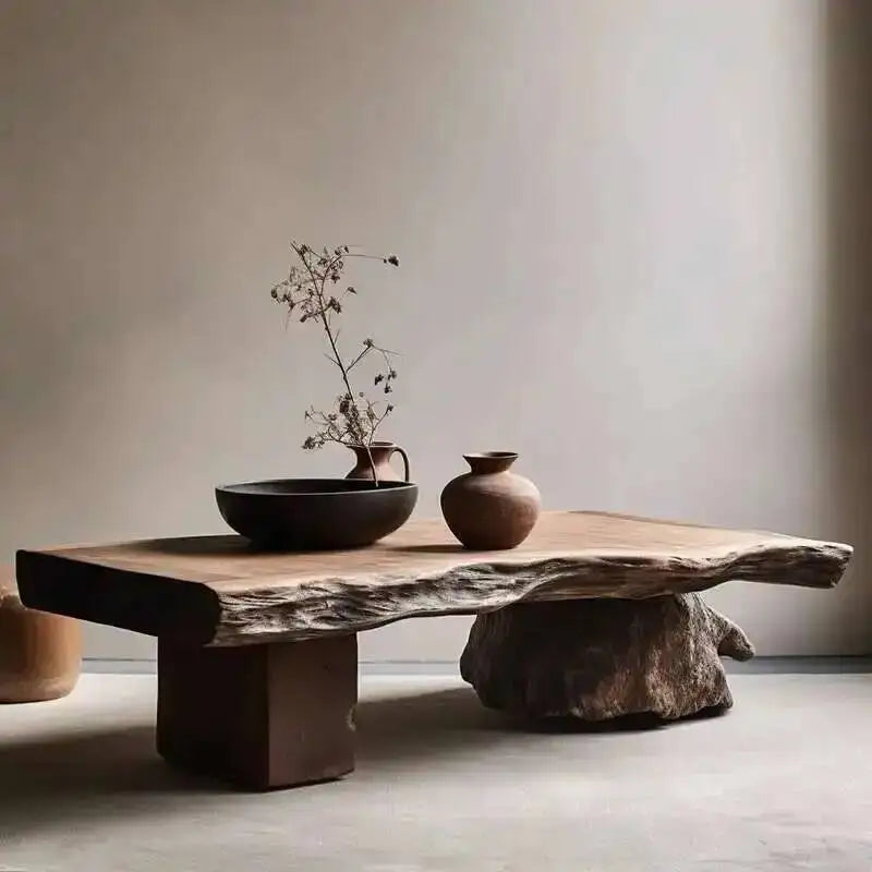 Antique Modern Coffee Table Aesthetic Wood Designer Living Room Decoration Coffee Table Unique Service Meubles Home Furniture - Kimlud