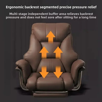 Boss Chair Home Office Computer Comfortable Sofa Study Room Can Lie Down and Rotate Gaming Chair Ergonomics Backrest Lift Chair