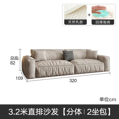 Filler Double Living Room Sofas Nordic Family Design Designer Sofa Frame Comfortable Oturma Odası Kanepeleri Home Furniture