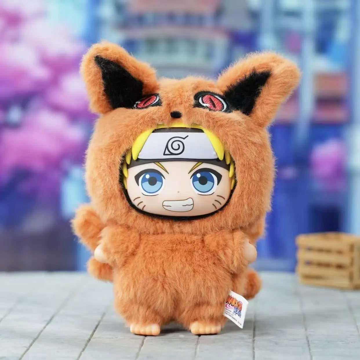 Shippuden Beast Party Series Cute Plush Doll Toy Cartoon Backpack Pendant Anime Peripheral Gift Box Naruto Blind Box Gift