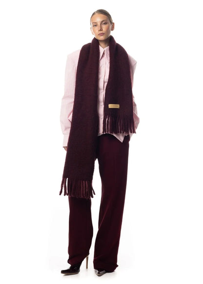 Women's Collar Striped Shirt with Asymmetrical Hem and Waist Cinching 2026 Spring summer Fashionable Casual Office...
