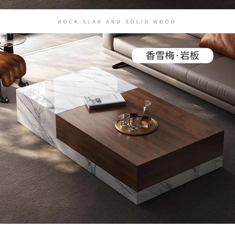 Minimalist Standing Coffee Table Nordic Designer Modern Accessories Center Coffee Table Unique Writing Meubles Home Furniture - Kimlud