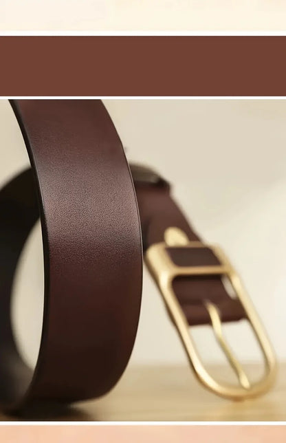 Men's Trendy Casual Belt For Men Coboy Style Belts Pin Buckle Belt Jeans Retro Belt Business Casual Belt | Kimlud Mid...