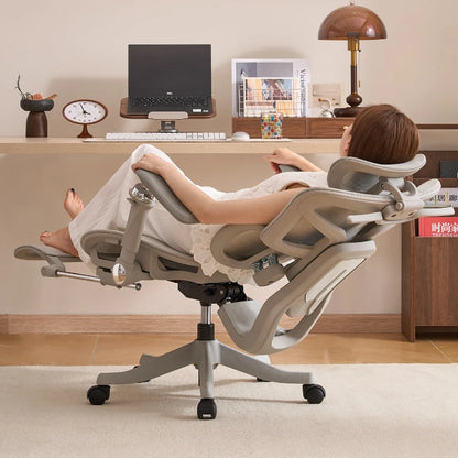 Esports Ergonomic Lift Chair Bedroom 6D Armrest Lumbar Support Computer Chair Household Comfortable Office Backrest Chair - Kimlud