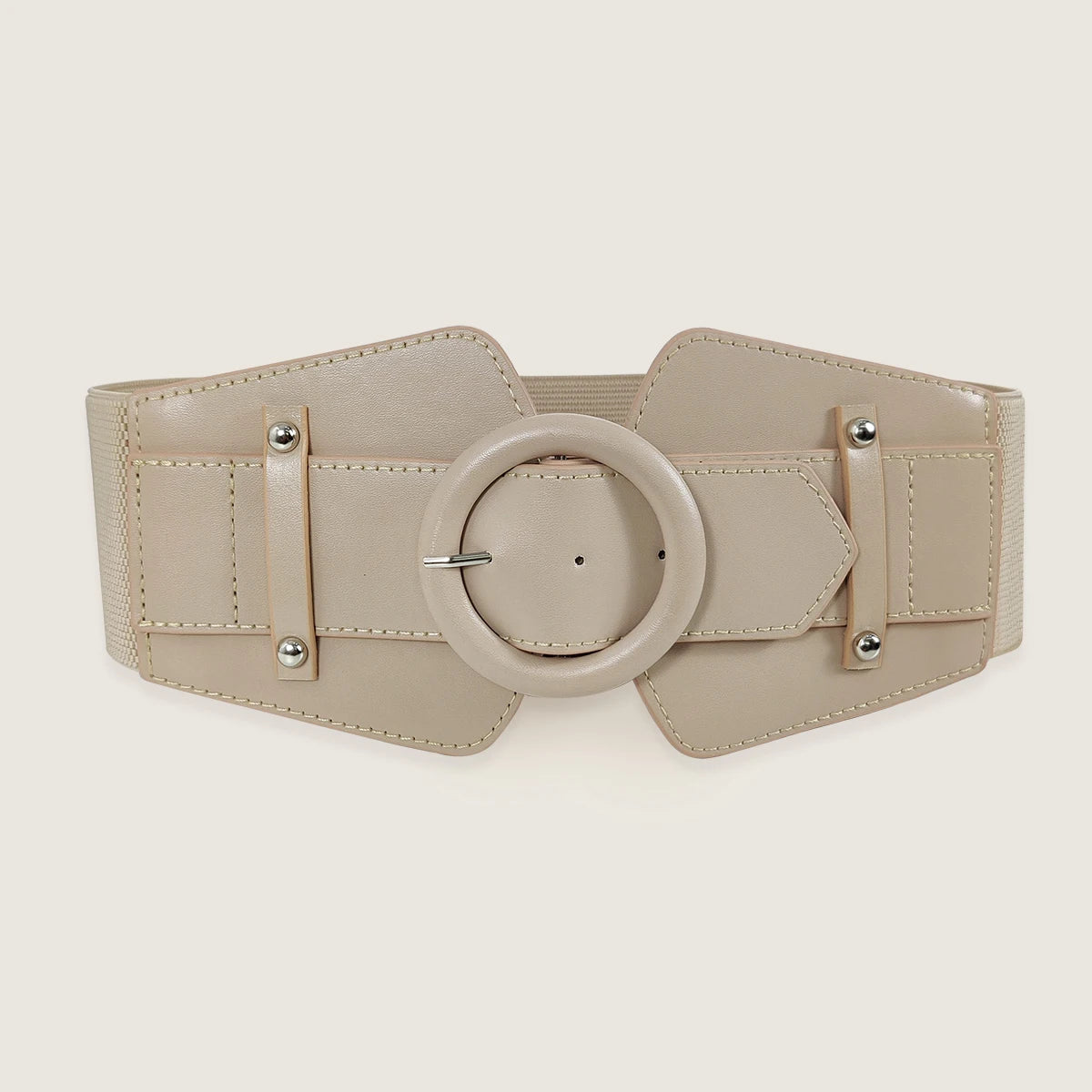 Red Wide Stretch Cummerbunds Female Waist Elastic White Corset Belts For Women Big Plus Size Dress Belt Easy Waistband...