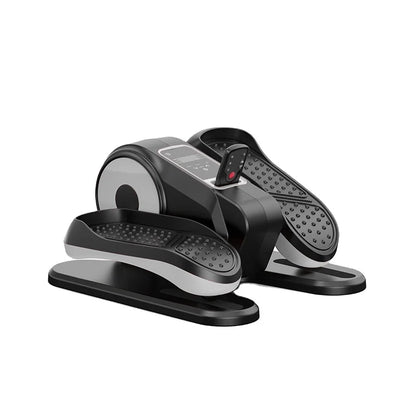 Fanpo Mini Electric Home Gym Stepper Pedal Exerciser Elliptical Trainer Portable Mini Elliptical Trainer Pedal Exerciser Stepper