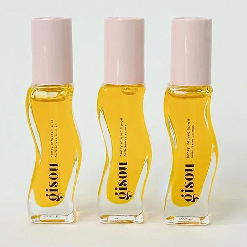 Gisou Moisturizing Lip Balm Original Lip Oil Gloss Care Of Lips Benetitnt For Lips Plumping Exfoliating Pink Plumping...