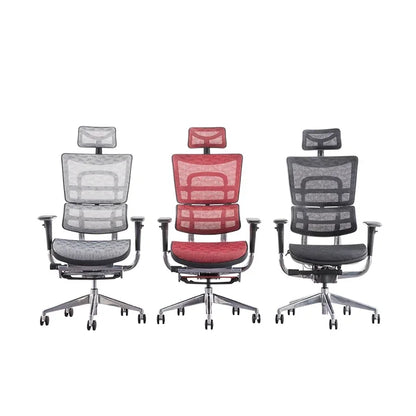 Commercial Furniture 3D Adjus Mesh Chair Ergonomic Office Chair 1 Piece Aluminum Modern 4 Lift 5 Years Optional - Kimlud