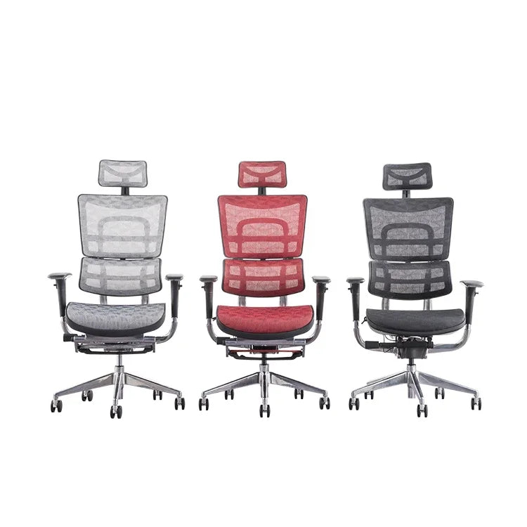 Commercial Furniture 3D Adjus Mesh Chair Ergonomic Office Chair 1 Piece Aluminum Modern 4 Lift 5 Years Optional - Kimlud