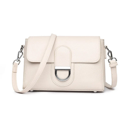 Designer Bag Luxury 100% cowhide Crossbody Handbag for Women Travel Handbag Fashion Shoulder Messenger Bag Ladies Small Flap Bag - Kimlud