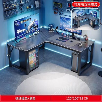 Study Storage Computer Desks Gaming Reading Pc Ergonomic Table Keyboard Notebook Accessories Mesas De Computador Home Furniture - Kimlud