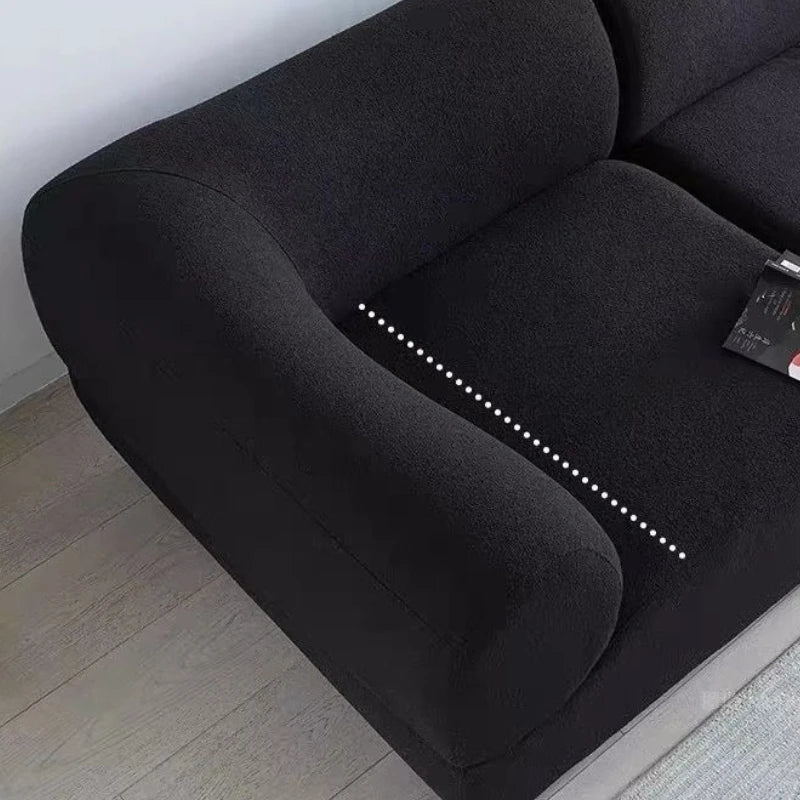Living Room Luxury Sofa Modern Minimalist Fabric Sofa Multi Functional Free Combination Sofas Household Aesthetic Furniture - Kimlud