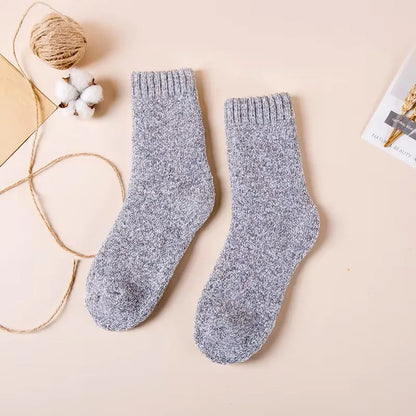 3/5/10 Pairs Men Solid Color Socks Fashionable Simple Versatile Winter Socks Are Soft Comfortable Lightweight Casual In...