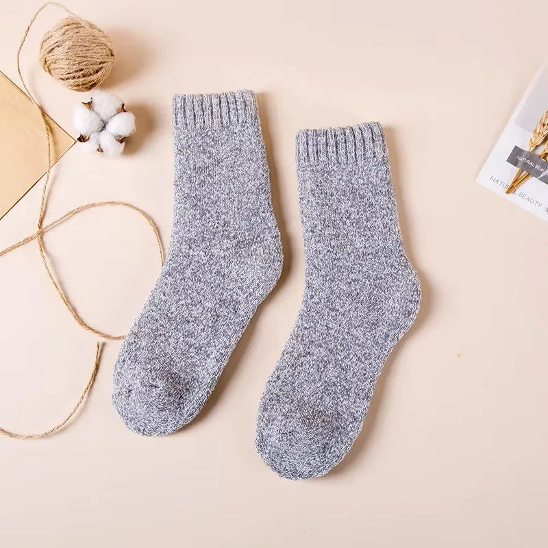 3/5/10 Pairs Men Solid Color Socks Fashionable Simple Versatile Winter Socks Are Soft Comfortable Lightweight Casual In...