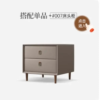 King size bed set with frame, double bases, single beds, full bedroom furniture, headboards - 200X220cm.