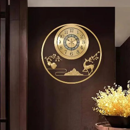 Big Size Living Room Wall Watch Design Aesthetic Luxury Digital Silent Clock Wall Creative Fashion Reloj De Pared Home Decor