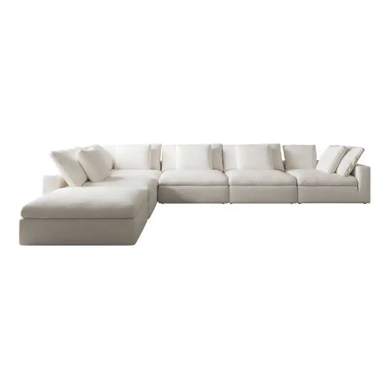 Modern Luxury Living Room White Cloud Sofa New Design Modular Cloud Couch Sectional Sofa Bed For Home Furniture | Kimlud...