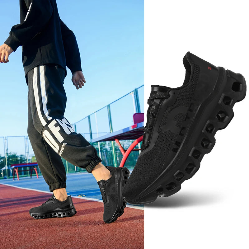 2026 Air Cushion Running Shoes Jogging Marathon Men Sports Breathable Lightweight Women's Comfortable Nonskid Leisure...
