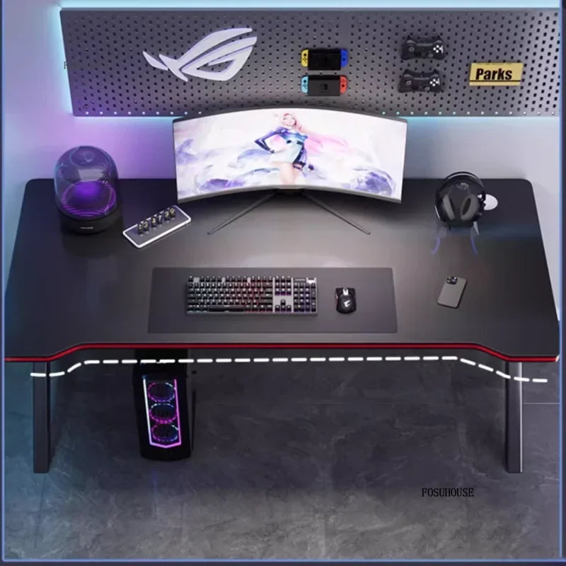Modern Simple Wooden Computer Desks Bedroom Office Desks Home Student Reading Desk Desktop Internet Cafe E-sports Gaming Tables - Kimlud