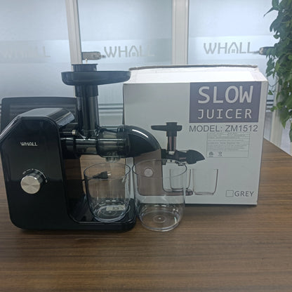 WHALL Slow Masticating Juicer, Cold Press Juicer, Slow Juicer for Home Use.