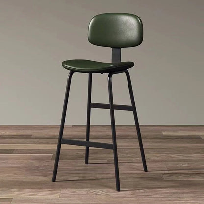 Industrial Style High Stool Soft Bag Relax Wrought Iron Simple Modern Bar Stools Italian Design Taburetes De Bar Bar...